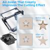 TWO TREES Air Assit Pump Laser Engraver Accessory Adjustable High Airflow 10-30Lmin To Remove