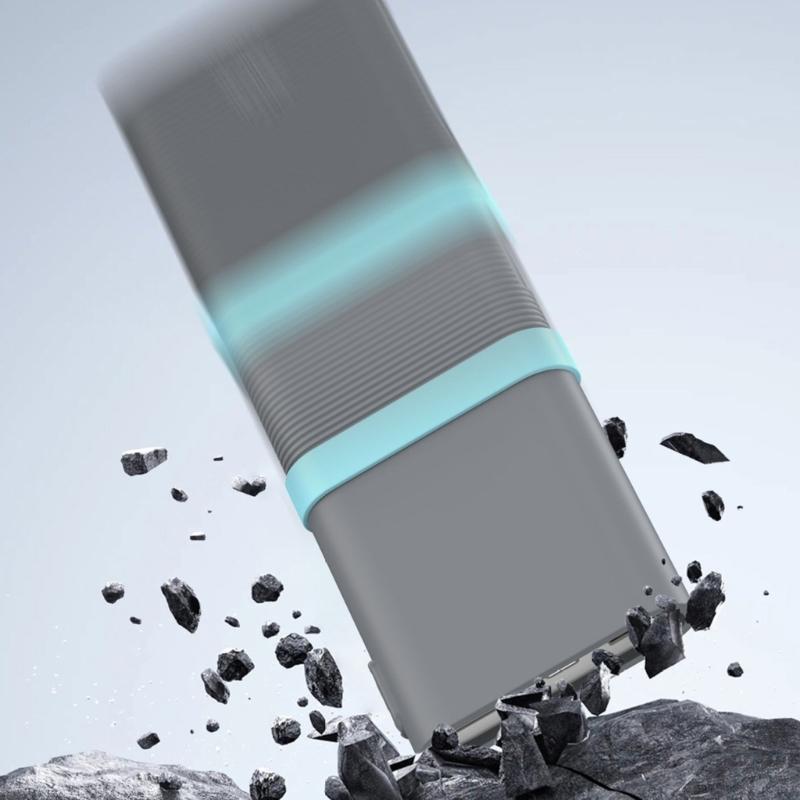 Универсальный Защитный Чехол для Power Bank 100W с Быстрой Зарядкой Гибкий Силиконовый Материал Нескользящий Захват Безопасность