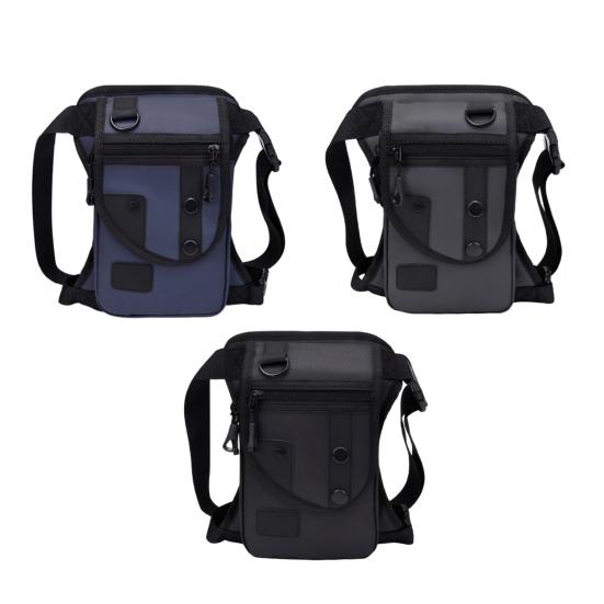 Уличная поясная сумка Тактическая набедренная сумка с набедренным ремнем Водонепроницаемая наплечная сумка Спортивная поясная