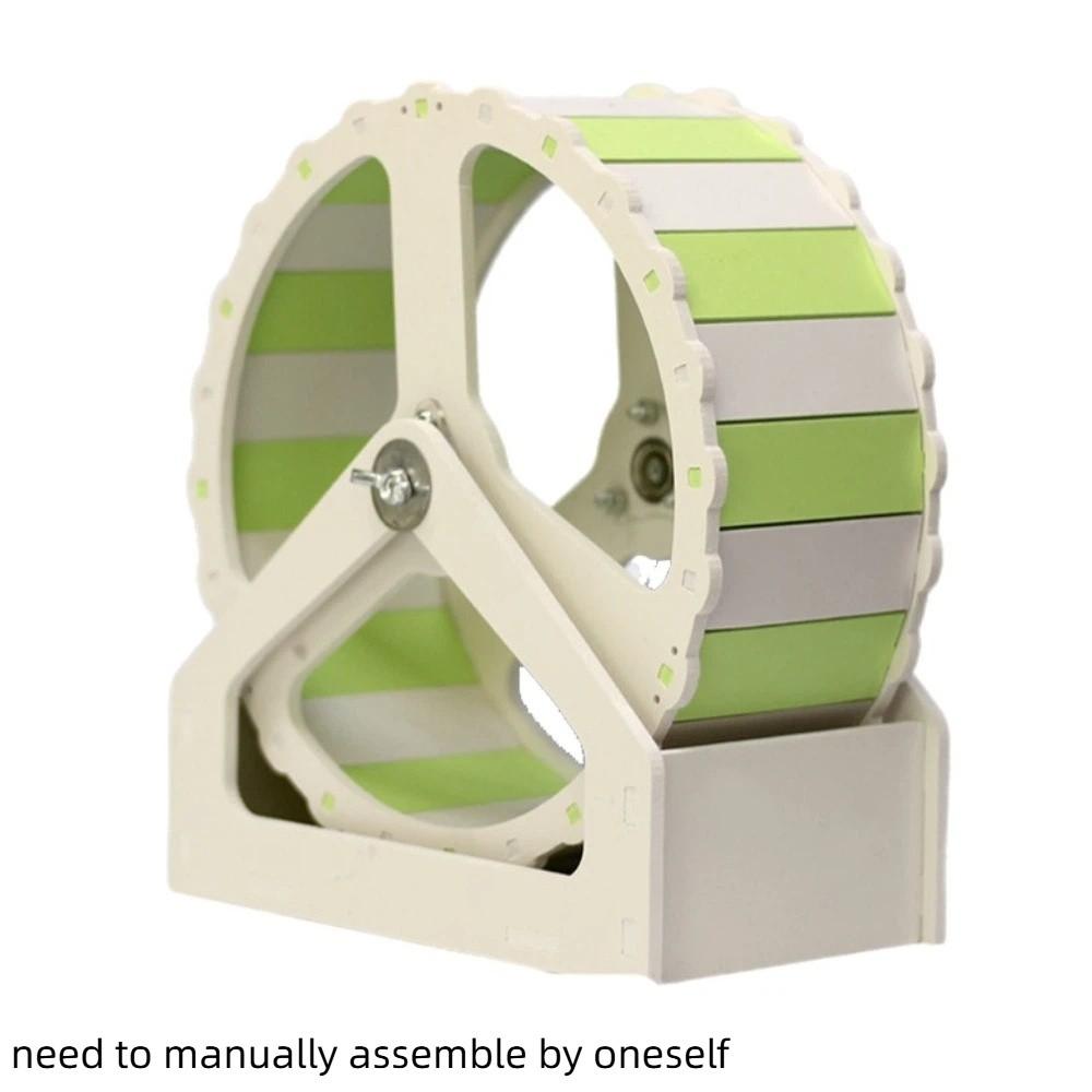 Animal Plastic Hamster Running Wheel Silent Stable Base Rodent Running Wheel 21cm Colorful Exercise Wheel for Small Animals