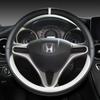 Чехол на руль автомобиля из искусственной кожи для Fit Jazz City 2009-2013 Insight 2010-2014 Civic 2004-2014, автоаксессуары