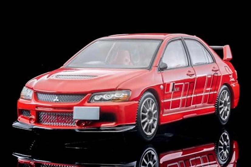 TOMYTEC Tomica Limited Vintage Neo 1/64 LV-N349c Mitsubishi Lancer GSR Evolution IX MR Спецификация Rally Art Красный 2006 Модель Готовое изделие 333739