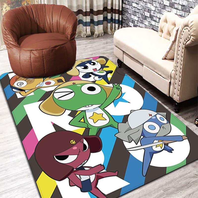 Keroro Rug Floor Mat for Living Room or Bedroom Soft and Comfortable Carpet a Gift for Birthday and Holiday.SFF0917520