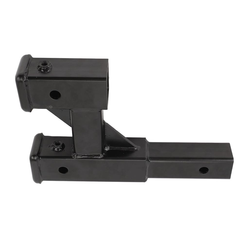 Стальной подъемник для фаркопа с диапазоном удлинения 9,65 дюйма, черный адаптер-удлинитель фаркопа для автомобиля, внедорожника, пикапа, дома на колесах с 2-дюймовым приемником