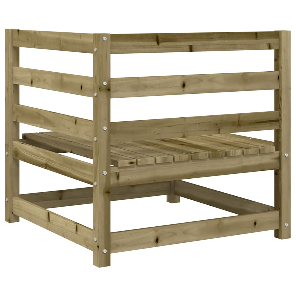 Garden Corner Sofa 70 x 70 x 67 cm Pressure Treated Pine Wood