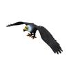 Simulated Eagle Model Play Toy Animal Bird Toy for Girls Kids Education Gift S gray