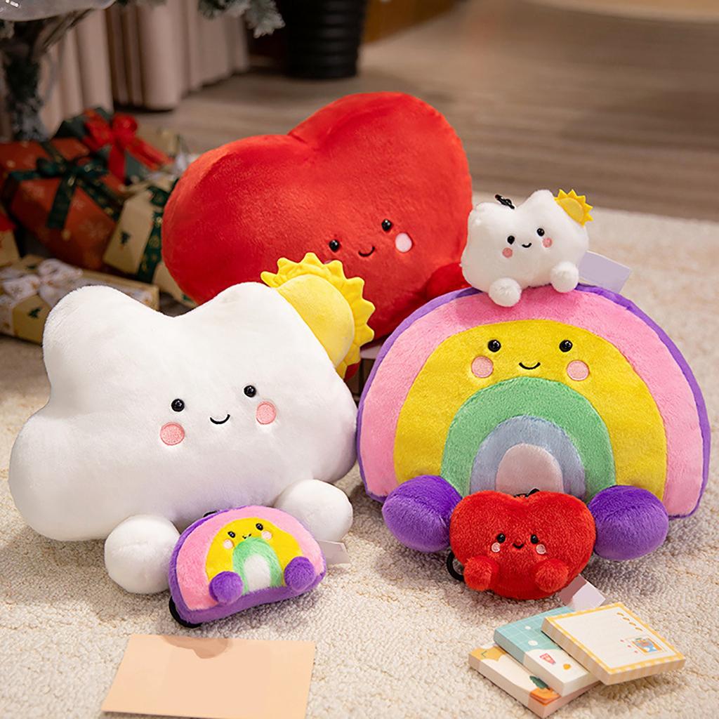 Мягкая игрушка-кукла Sweetheart Series Love Heart Clouds, очаровательный подарок для детей, мягкая игрушка-зверь