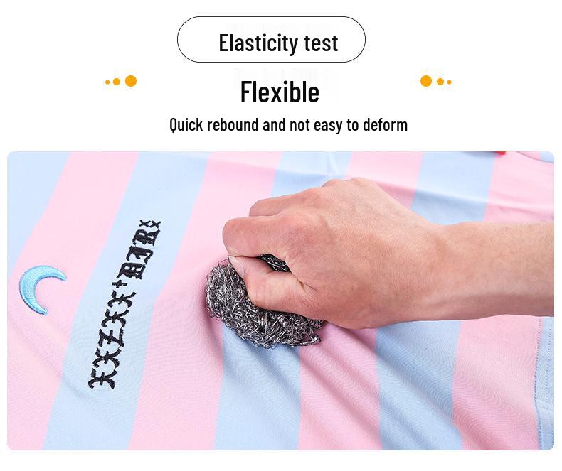 Модный спортивный костюм для девочек 2024: Модный комплект из двух предметов нового стиля для детей постарше - Летняя одежда с короткими рукавами