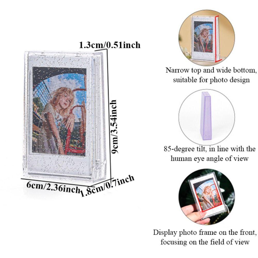 Collection Case Photos Storage Box Photo Frame Photocard Holder for Instax Mini 12/11
