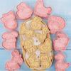 8Pcs Farm Animals Cookies Cutters Cartoon Pressable Biscuit Mold Confectionery Cookie Cutter Stamp Kitchen Baking Pastry Tools