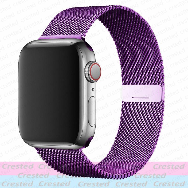 Миланская петля Ремешок Для Apple Watch Ремешок 44мм 40мм 45мм 41мм 49мм 42мм 38мм correa bracelet iWatch серия 3 6 se 7 8 9 5 ultra 2