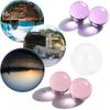 Home Decor Sphere Clear/Pink/Purple Healing Gemstone Glass Quartz Stone Crystal Ball
