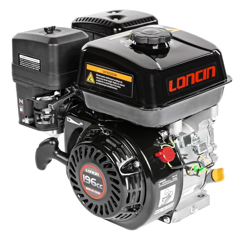 Loncin G200F-W Двигатель с горизонтальным валом, конус 20 мм / 72 мм G200F-W