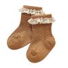 0 to 3 Years Toddler Baby Girls Princess Socks Spring Autumn Clothes Lace Trim Socks Baby Clothing