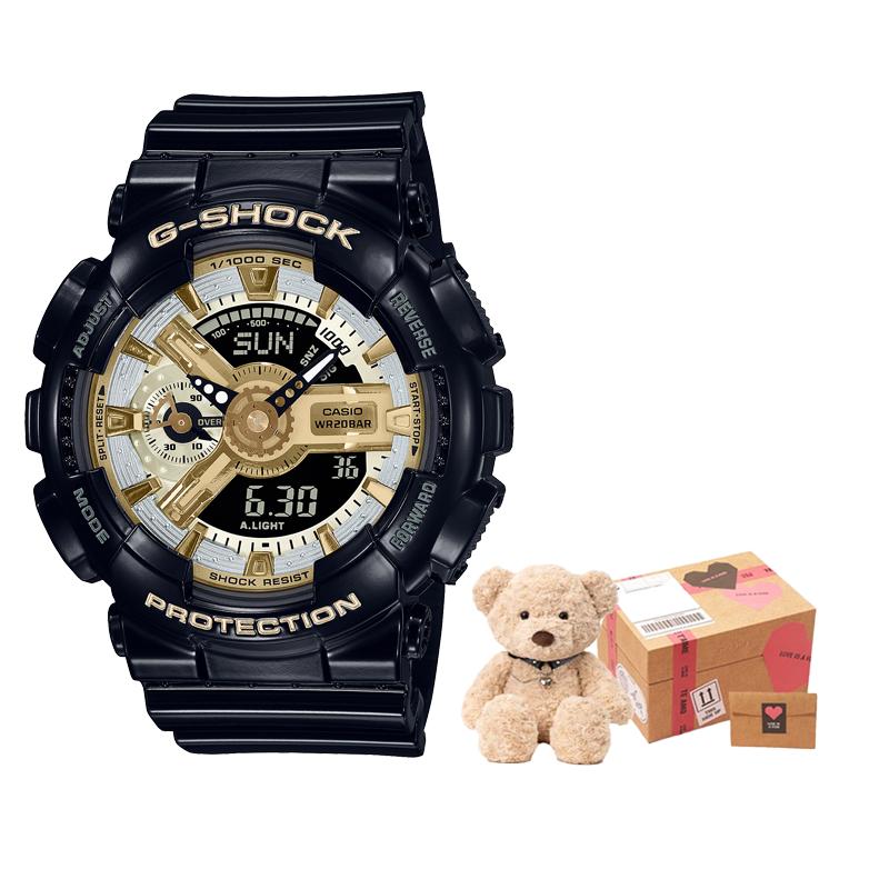 Casio Унисекс золотые часы GMA-S110GB-1APR
