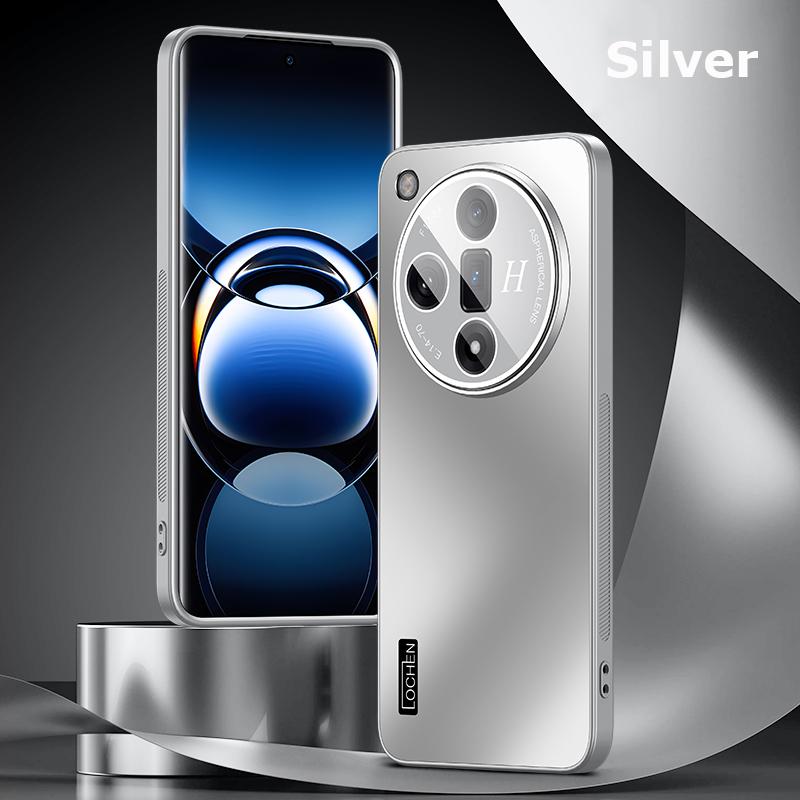 Для Oppo Find X7 X6 Pro Ultra Dazzle Plating PC Shell Camera Full Cover с пленкой для объектива Super Anti Drop Silica gel Edge Anti-slip Case Protector