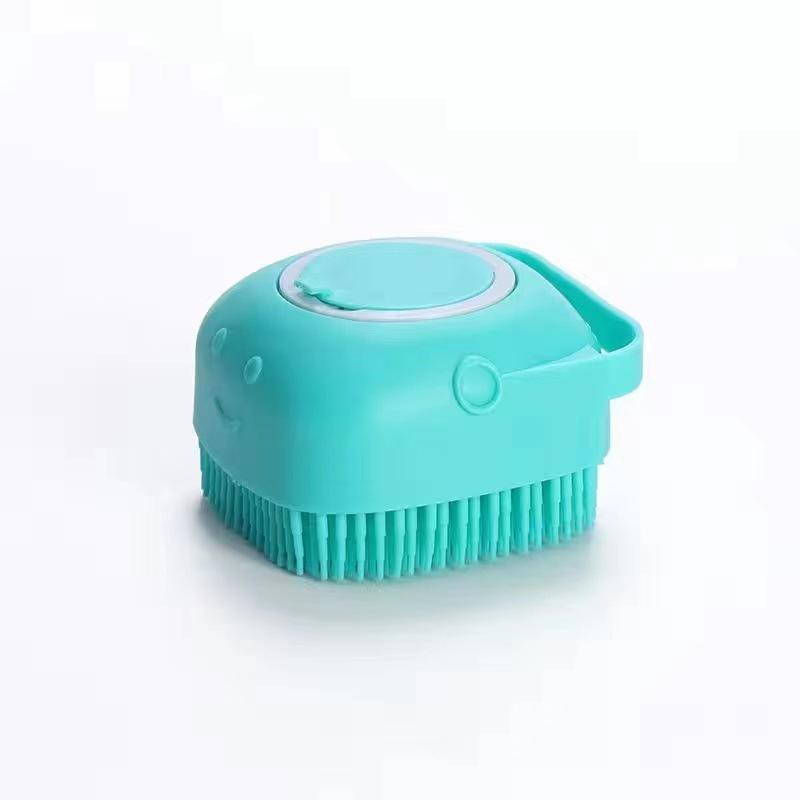 Pet Shower Brush Soft Silicone Massager Shower Brush Cleaning Tool Comb Dog and Cat Cleaning Products