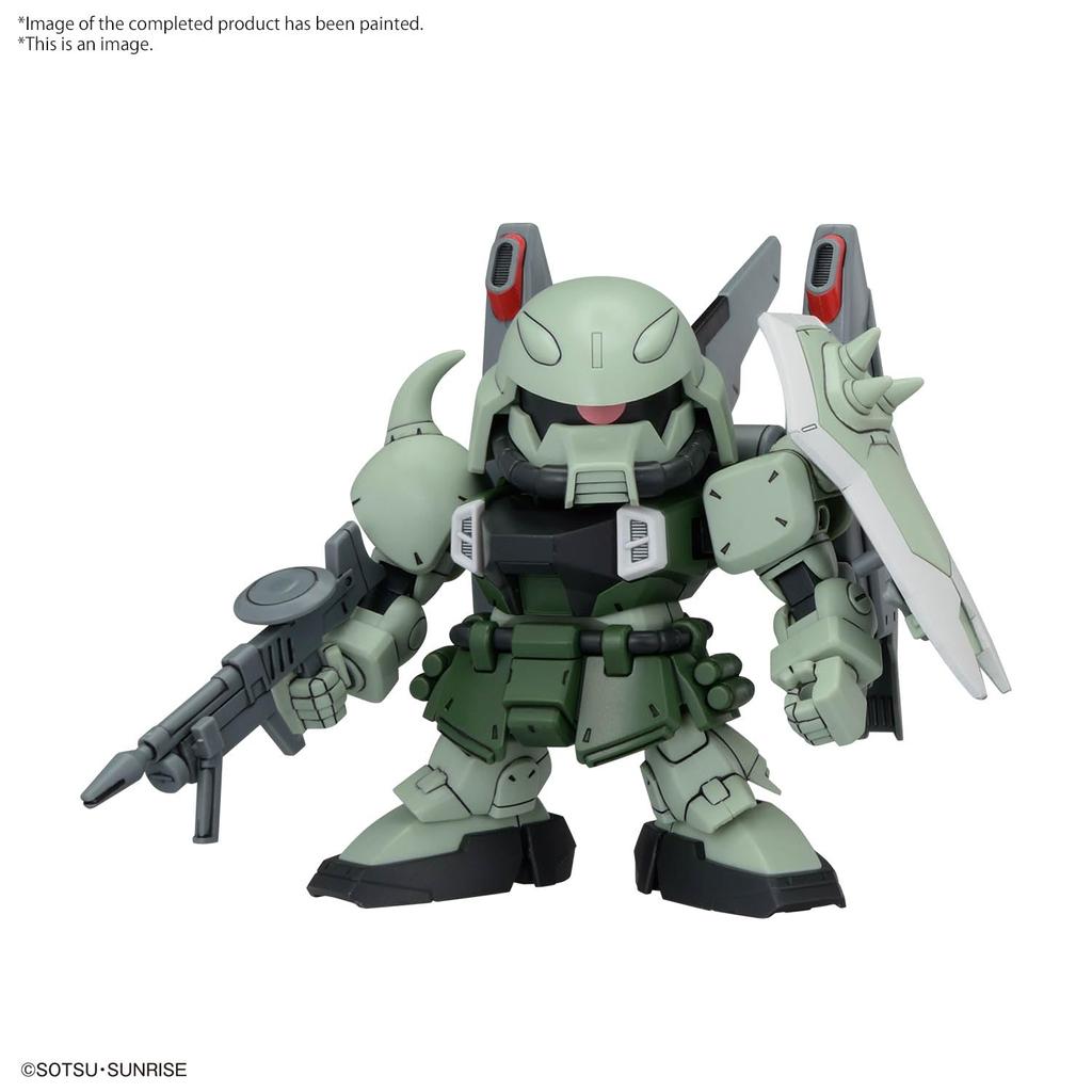 BANDAI SPIRITS SD Gundam BB Senshi Mobile Suit Gundam SEED DESTINY ZGMF Zaku Series Set Пластиковая модель с цветовой кодировкой