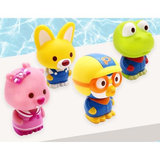 Водяной пистолет для ванны Pororo Pangi Zero, набор из 3 предметов, корейские игрушки для ванны