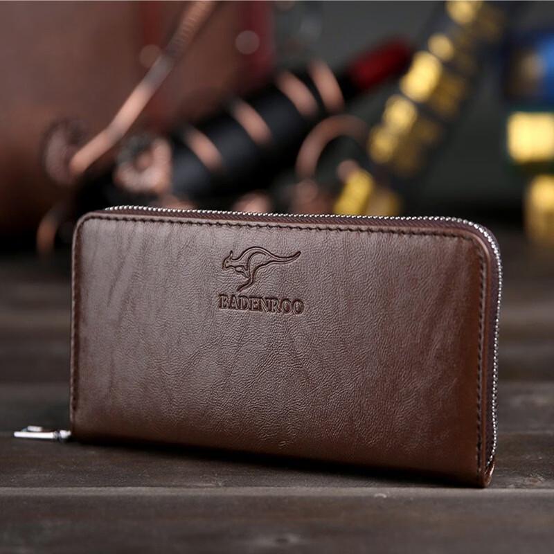 Мужской клатч-кошелек большой емкости