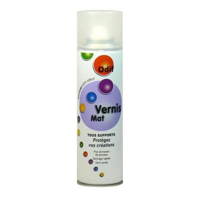 Матовый лак-спрей - LE GEANT DE LA FETE - 250 мл - Матовое покрытие - Нетоксичный - Экологичный