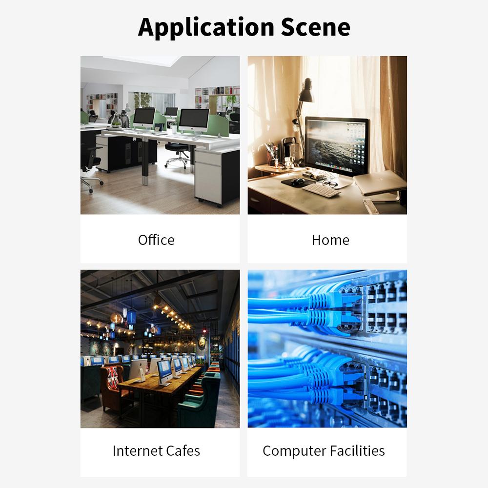Сетевой кабель CAT8 40 Гбит/с 2000 МГц Ethernet-кабель с многослойным экранированием 26AWG Чистый медный сердечник