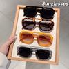 Populor Vintage Sunglasses Women Men Square Sun Glasses Punk Polygon Eye Glasses Goggle for Male Female Rectangle Sunglasses