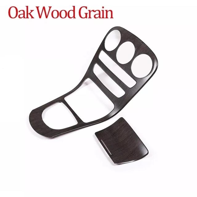 1 компл. салона автомобиля, центральная консоль, панель переключения передач, накладка для автомобиля Mercedes Benz C GLC Class W205 X253