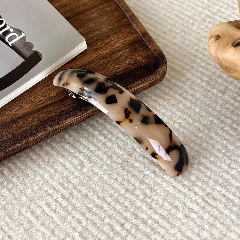 Заколка для волос Acetic Acid пружинная заколка для девочек большая шпилька головной убор блестящая эллиптическая дуга шпилька аксессуары для волос