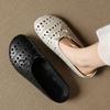 Fashion 2025 New Summer Slippers Cover Toe Fashion Hollow Out Sandals Women Shoes Flat with Ladies Shoes Mesh Mules Ladies Shoes