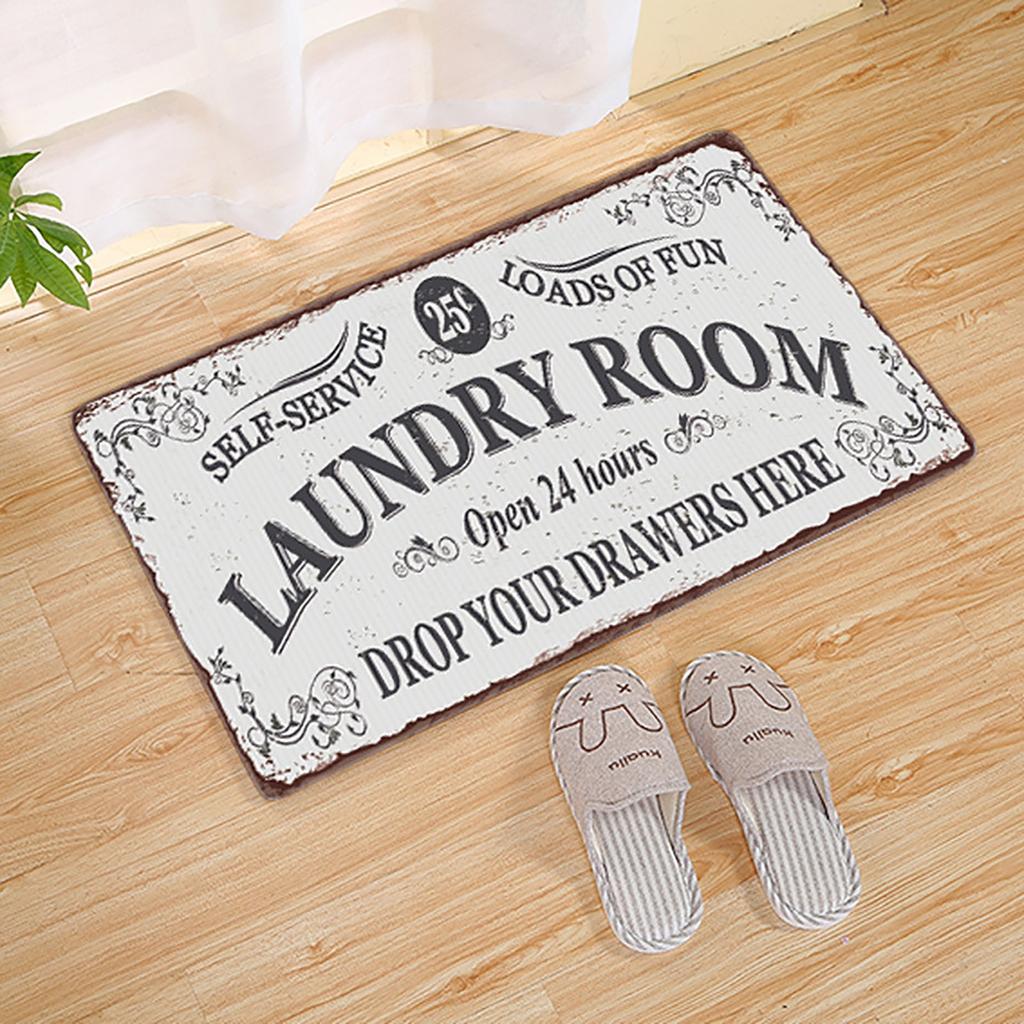 Ковер для прачечной, противоскользящие фермерские дома, кухонные коврики, декоративные аксессуары для ванной комнаты, прачечной