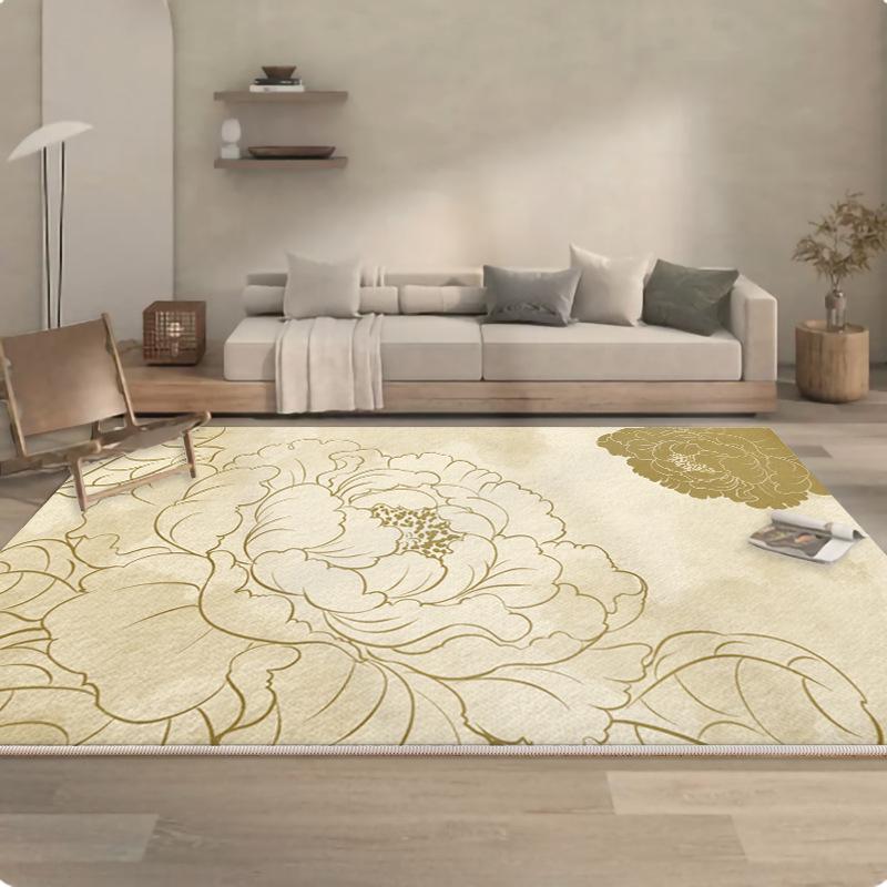 Luxurious Cotton and Imitation Cashmere Carpet for Living Room, Bedroom, and Sofa Area