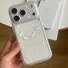 ins Korean wind star rabbit suitable for Apple 17promax transparent mobile phone case IP16 space case 15Pro soft case