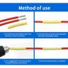 2:1 Heat Shrink Tubing Dia 1 2 3 4 5 6 7 8 9 10 12 14 16 20 25 30 40 50 Mm Thermoresistant Sleeve Cable Repair Polyolefin Tube