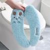 Plush Toilet Seat Cushion Thickened Toilet Seat Pad Warm Toilet Seat Cover