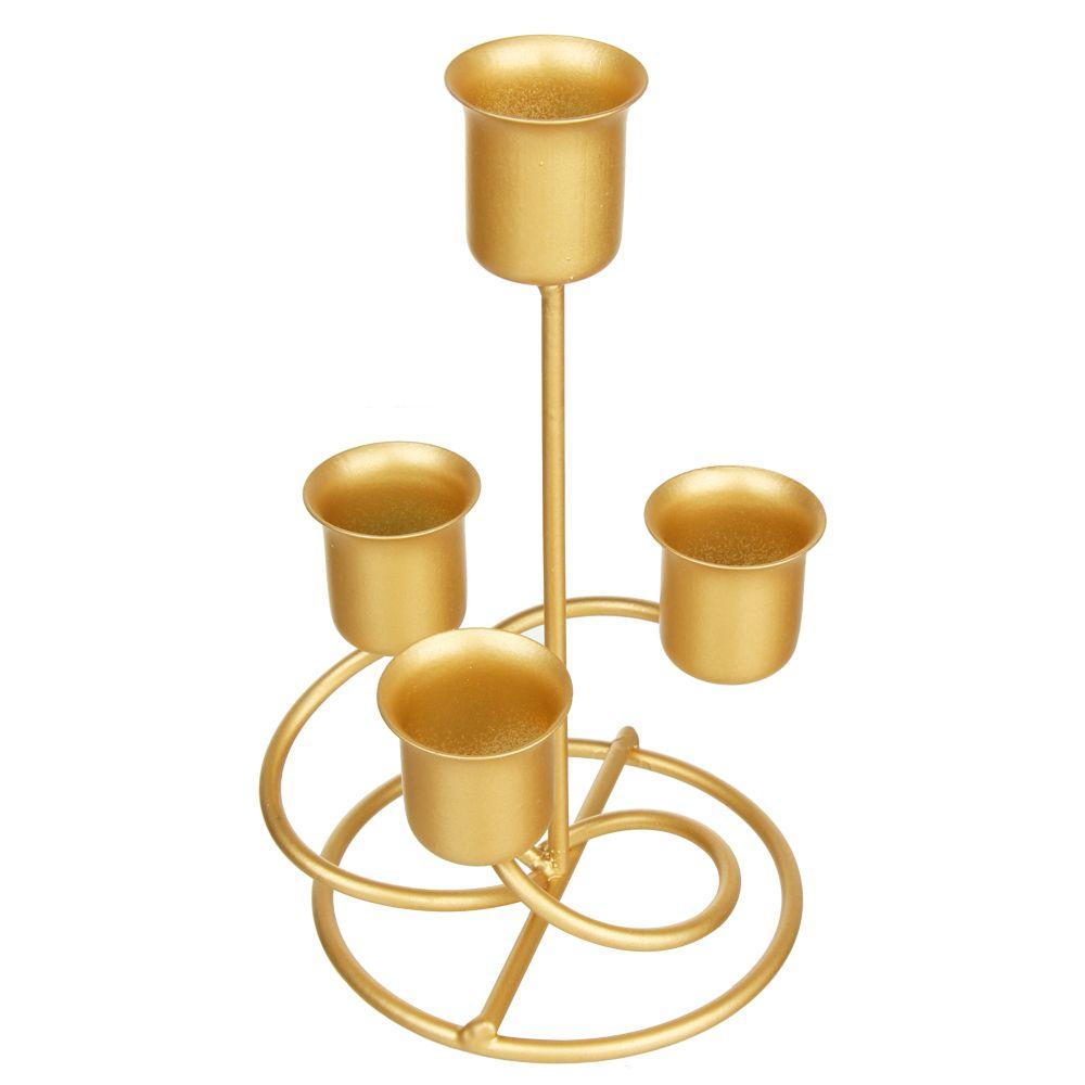 Каминное украшение Мантия Современный стиль Подсвечники Кованые канделябры Металлические подставки для свечей