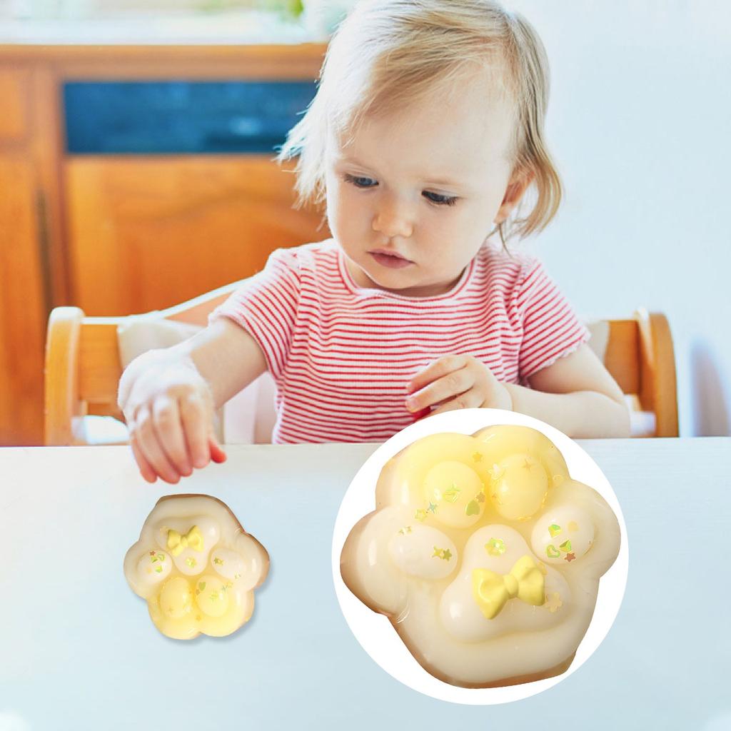 Большая игрушка для сдавливания кошки, супер мягкая имитация силикона, детская творческая игрушка