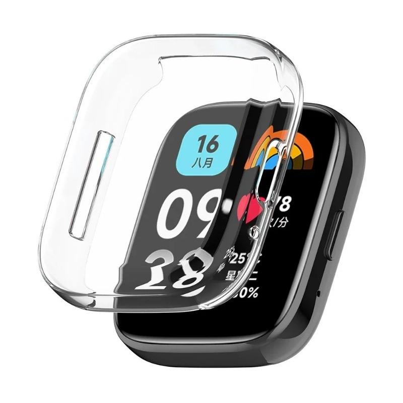 Защитная пленка TPU для Xiaomi Redmi Watch 3 Active Lite Smart Watchband Case Защитная оболочка Бампер Мягкая пленка