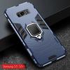 For Samsung Galaxy S8 Case Armor PC Cover Metal Ring Holder Phone Case for Samsung S8 S8 Plus M40S Cover Shockproof Hard Bumper
