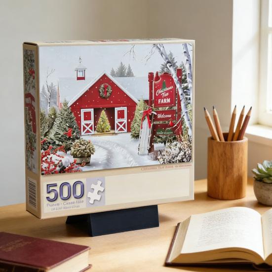 Подставка для коробки пазла «Все в одном», Нескользящая подставка-крышка для коробки пазла, Держатель для справочного изображения «свободные руки», Настольный аксессуар для постера, рамки для картины