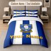 Постельное белье на заказ, рисунок Sheffield Wednesday FC, печать имени/текста, 1 пододеяльник плюс 2 наволочки, домашний текстиль