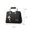 Yogodlns Luxury Pendant Handbag For Women PU Leather Tassel Shuolder Bag Designer Handle Bag Brand Shopping Mommy Shoudler Bag