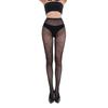 Halloween 2024 Black & White Rose Cross One-Piece Pantyhose - European & American Style