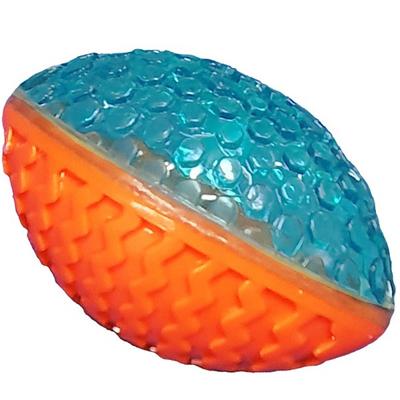 Игрушка для собаки Karlie TPR футбольный мяч 8 x 5,5 см, разные цвета, 1 штука