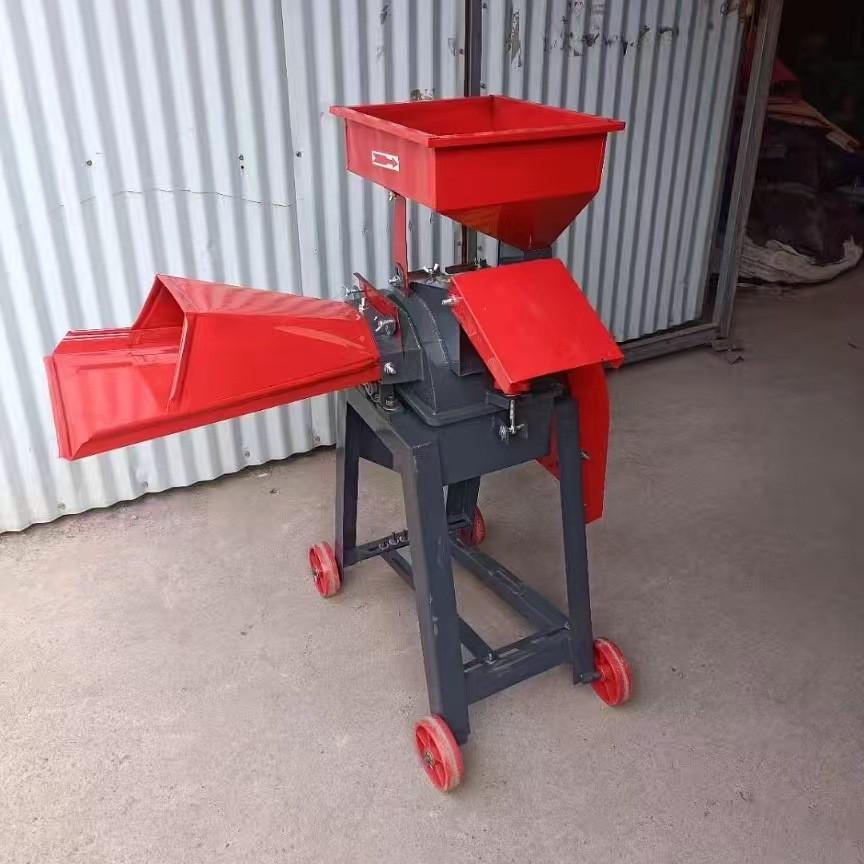 Adjustable Ultra-fine Green Pasture Crusher & Pulper for Poultry, Dual-Use for Dry/Wet, Easy Operation