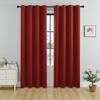 Solid Colour Curtains Living Room Bedroom Full Blackout Sunscreen High Precision Perforated Blackout Modern Minimalist Curtains