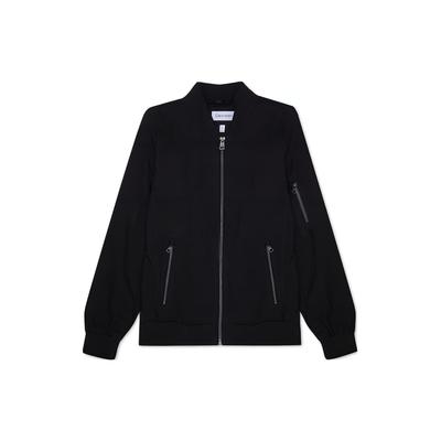 Ss23 однотонная куртка на молнии мужские куртки черные CM107904-BLK