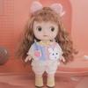 28cm Doll 28cm Doll Clothes Girl's Toy Gift Doll Changing Clothing BJD Doll Dress  Face Joint Doll