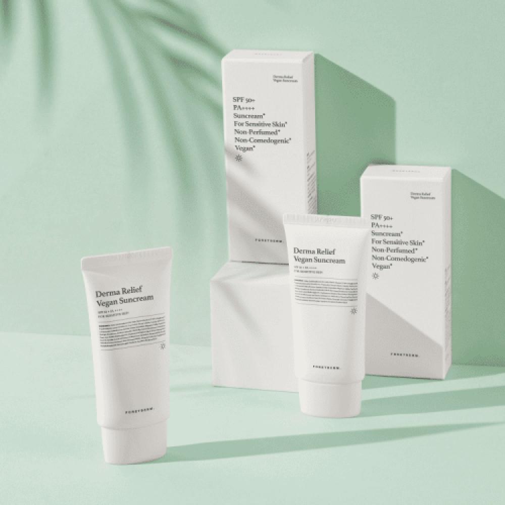 Foretderm Derma Relief Веганский солнцезащитный крем