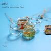 Toy Dollhouse Miniature 1/12 Dollhouse Decals Doll House Ornament Bowl Aquarium Glass Fish Tank